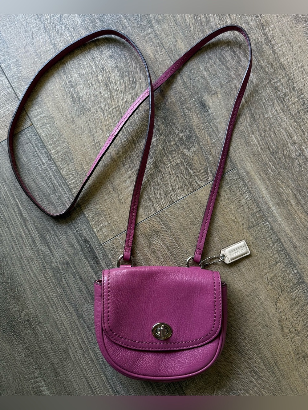 Coach Park Leather Mini Crossbody